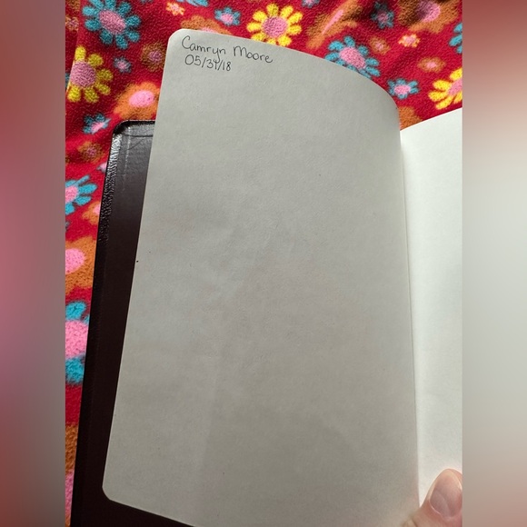 Thompson Chain Red Letter Leather KJV Bible with Box Good shape See pictures - Picture 10 of 15